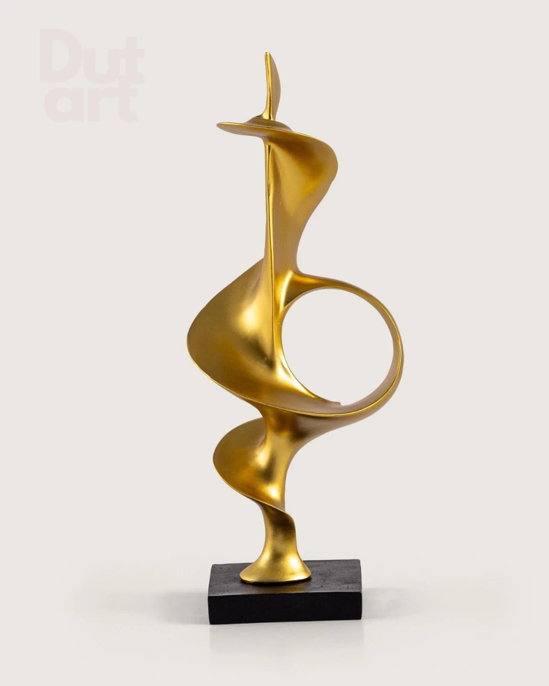 Spıral Gold Mat Plated
